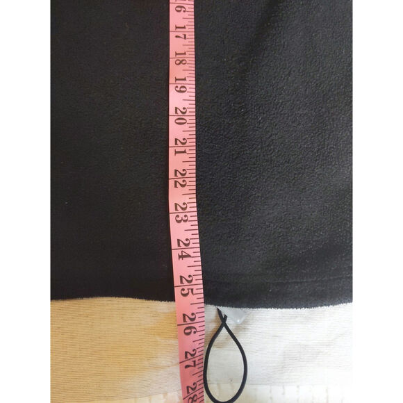 Vintage NEW ENGLAND PATRIOTS Black Fleece Pullover XL 1/4 Zip 90s NFL Retro - Picture 10 of 11